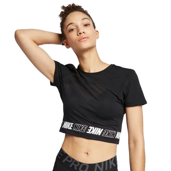 Nike Dri-FIT Women's Pro Sport District Crop Top - Picture 10 of 11